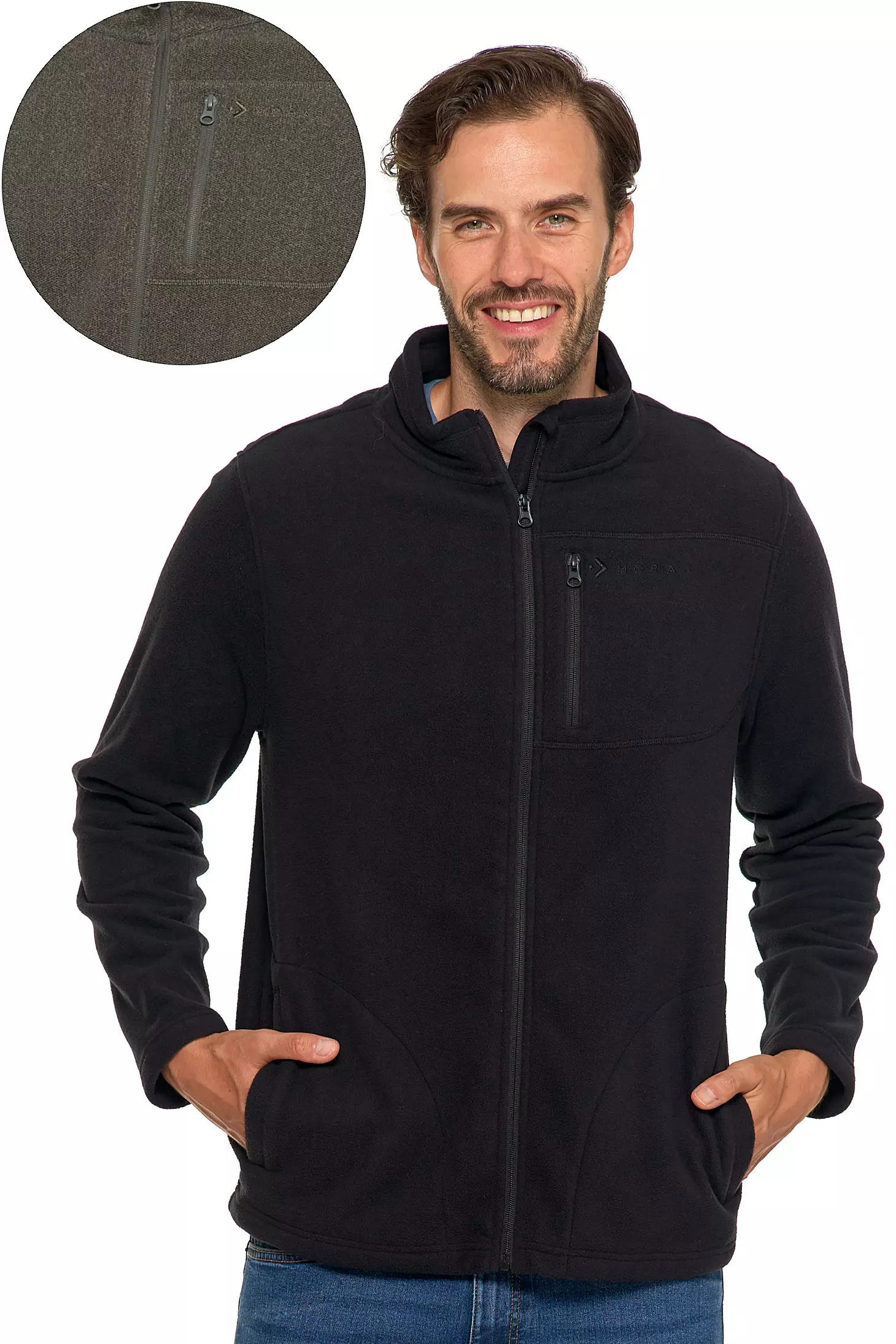 Polar męski rozpinany