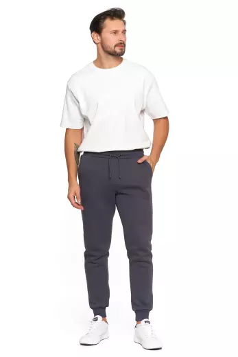 Spodnie męskie dresowe z kieszeniami